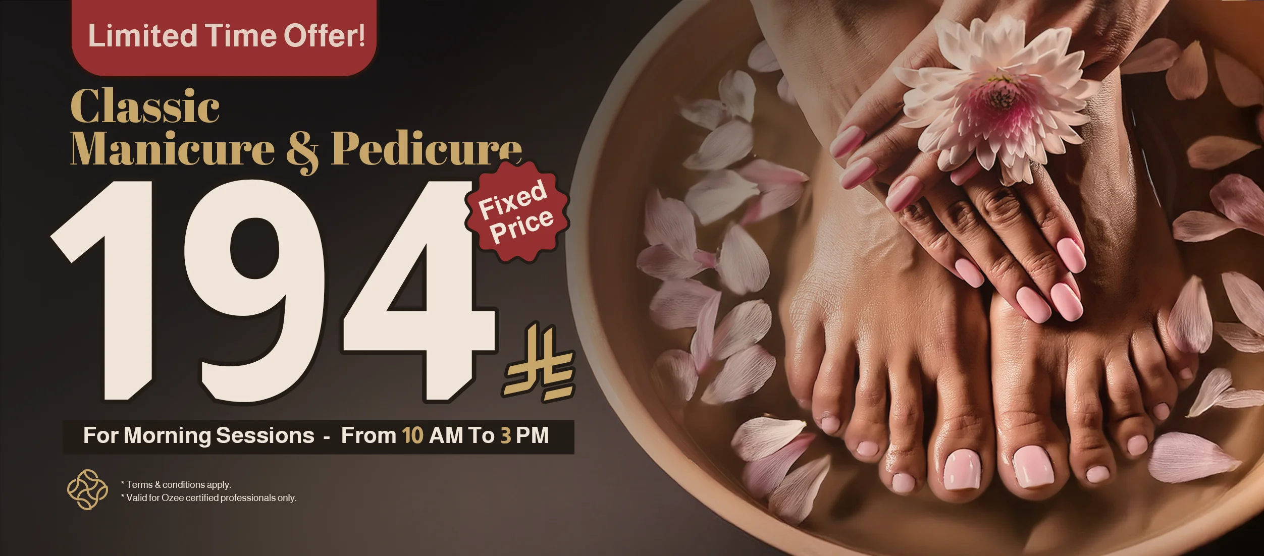 Classic Manicure and Pedicure