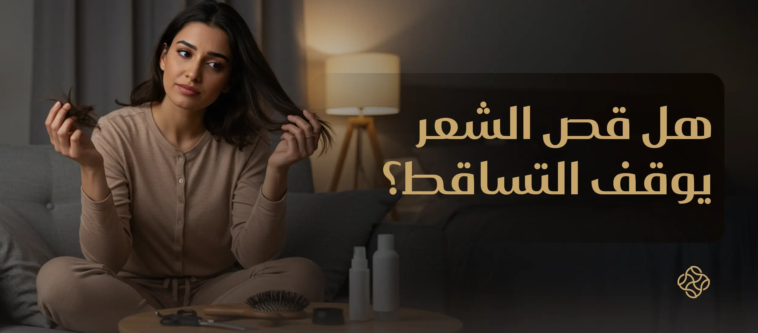 هل قص الشعر يوقف التساقط